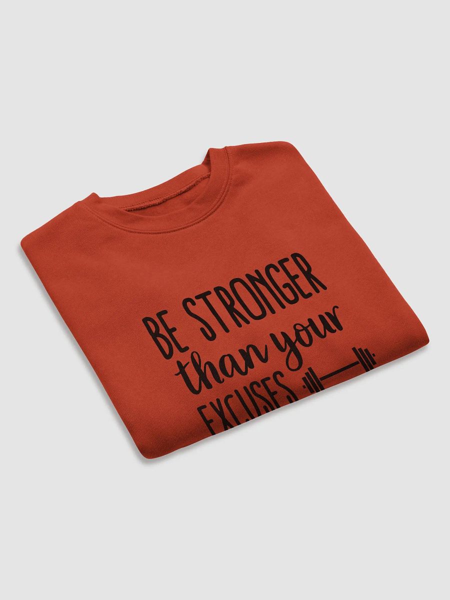 Be stronger than your Excuses Women's Crop Sweatshirt product image (8)