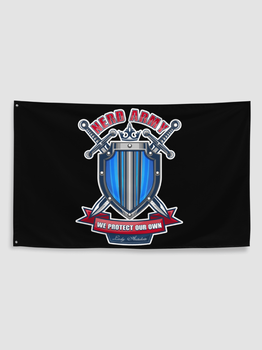 Nerd Army Flag product image (3)