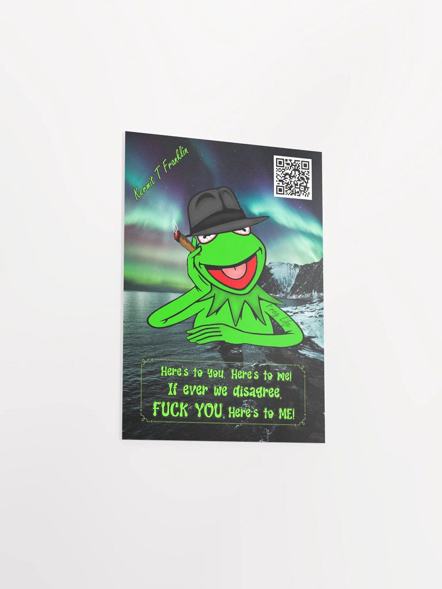 Gangster Kermit's Northern Lights Poster product image (18)