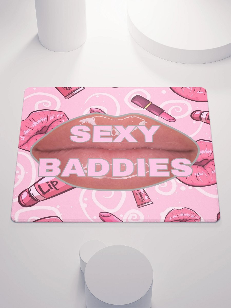 Glossy SexyBaddies Lips Gaming Mouse Pad product image (2)
