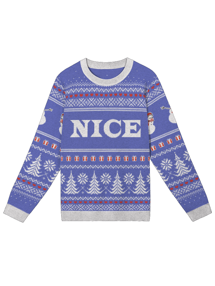 NICE Snowflake Crewneck Sweater product image (1)