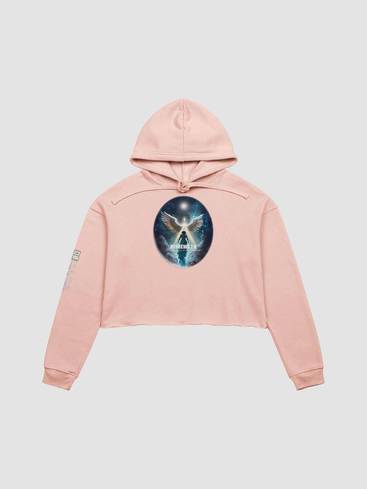 Beyond the Wings - Original Artwork Crop Hoodie product image (1)