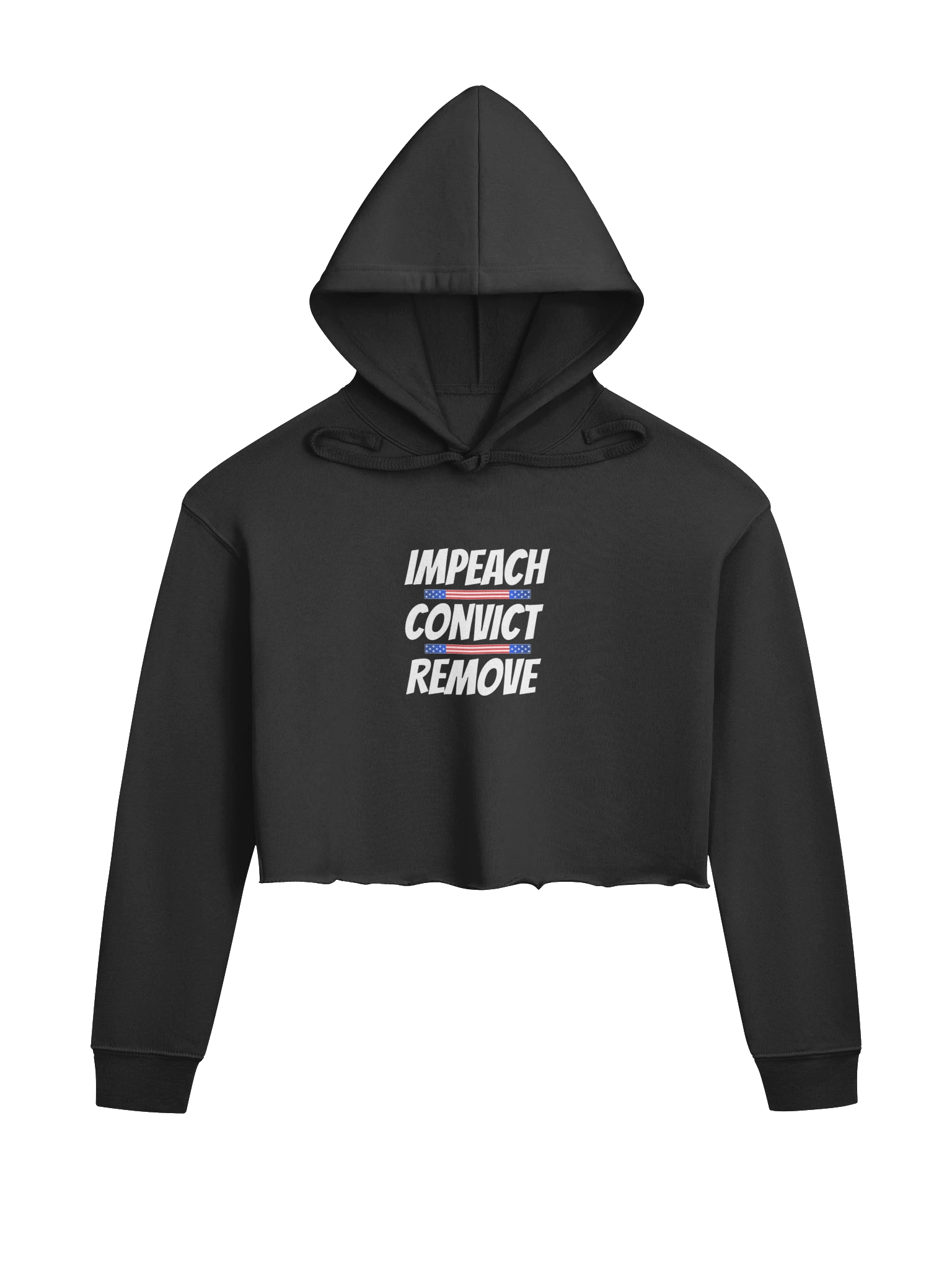 IMPEACH Crop Hoodie product image (2)