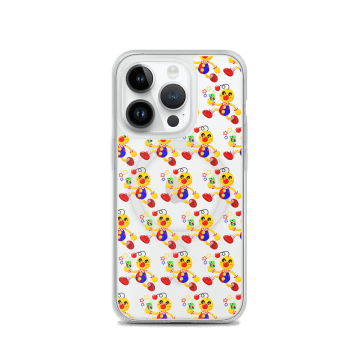 Boyoyoing Dash Hearts MagSafe Clear Case for iPhone product image (2)