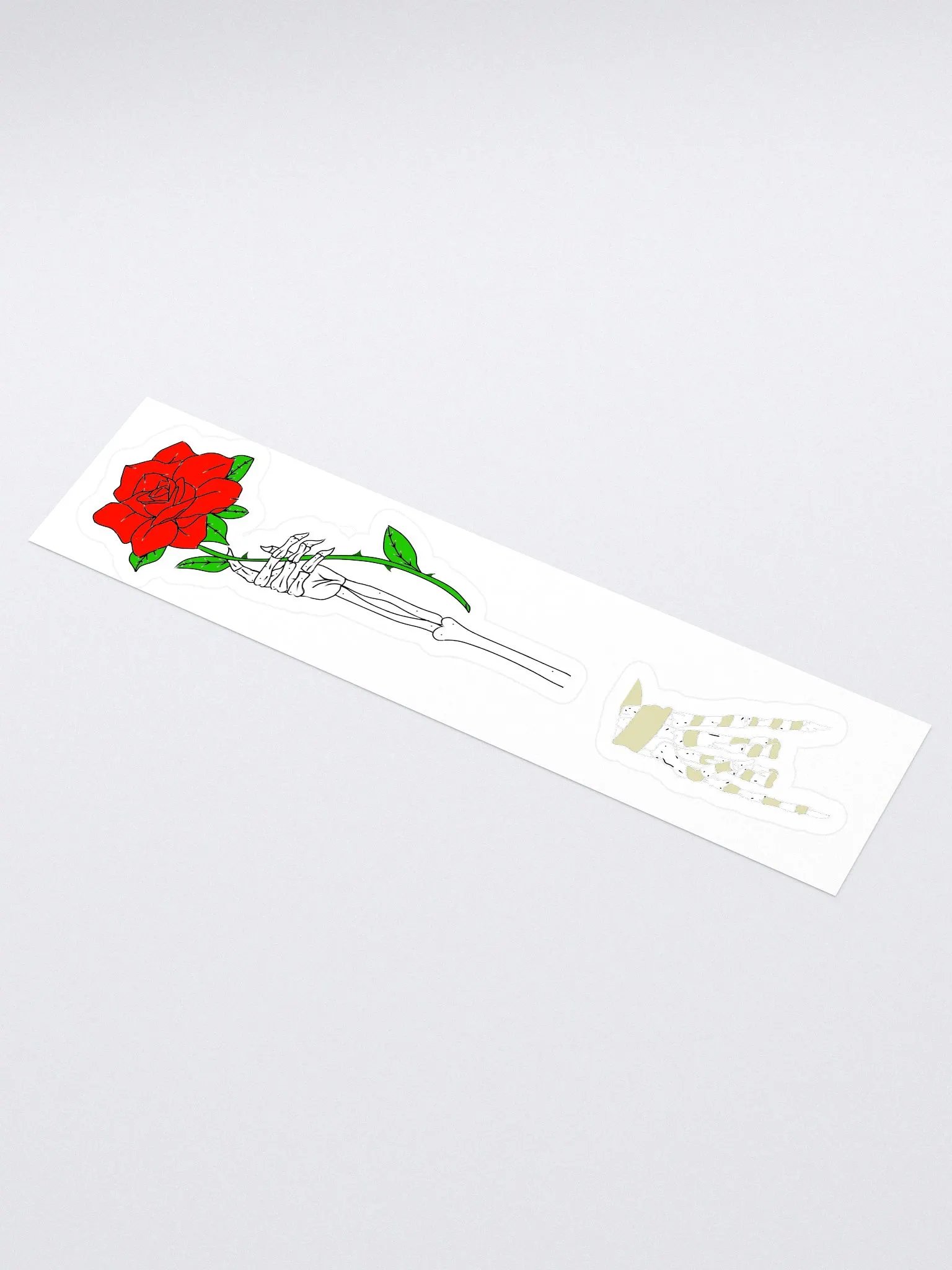 Rose and Hand Stickers product image (1)