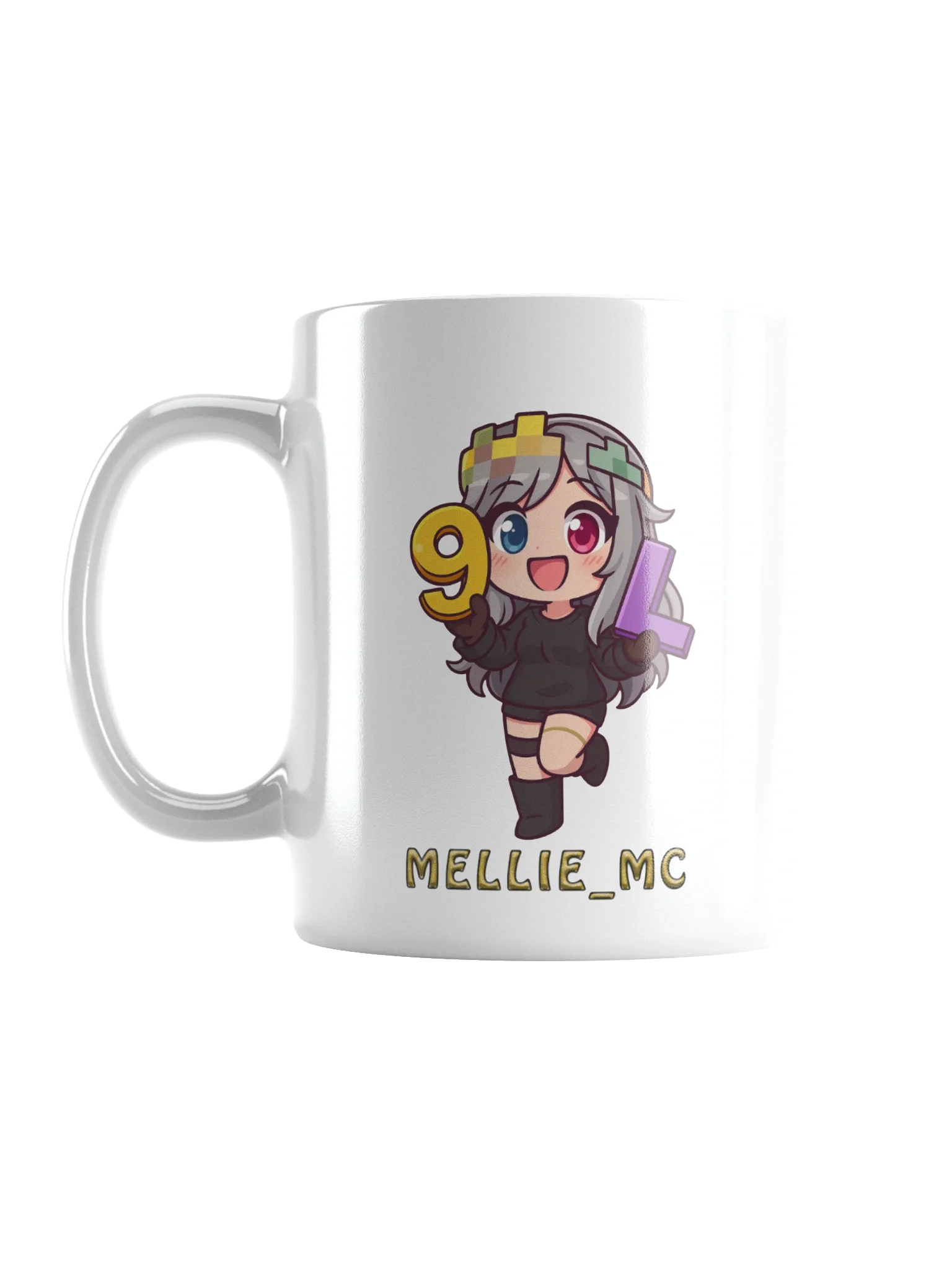 9LS4 Mellie_MC White Glossy Mug product image (2)