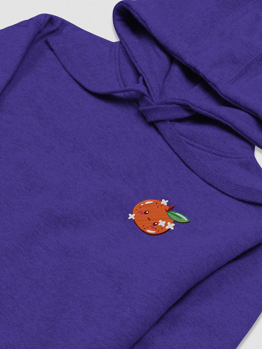 Whimsical Orange Face Unisex Hoodie product image (8)