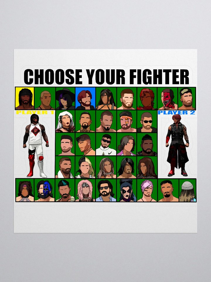 PEPW Choose Your Fighter Judah x Connor Sticker product image (1)