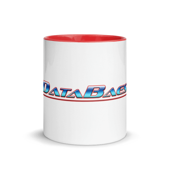 DataBaes Red Ceramic Mug product image (1)