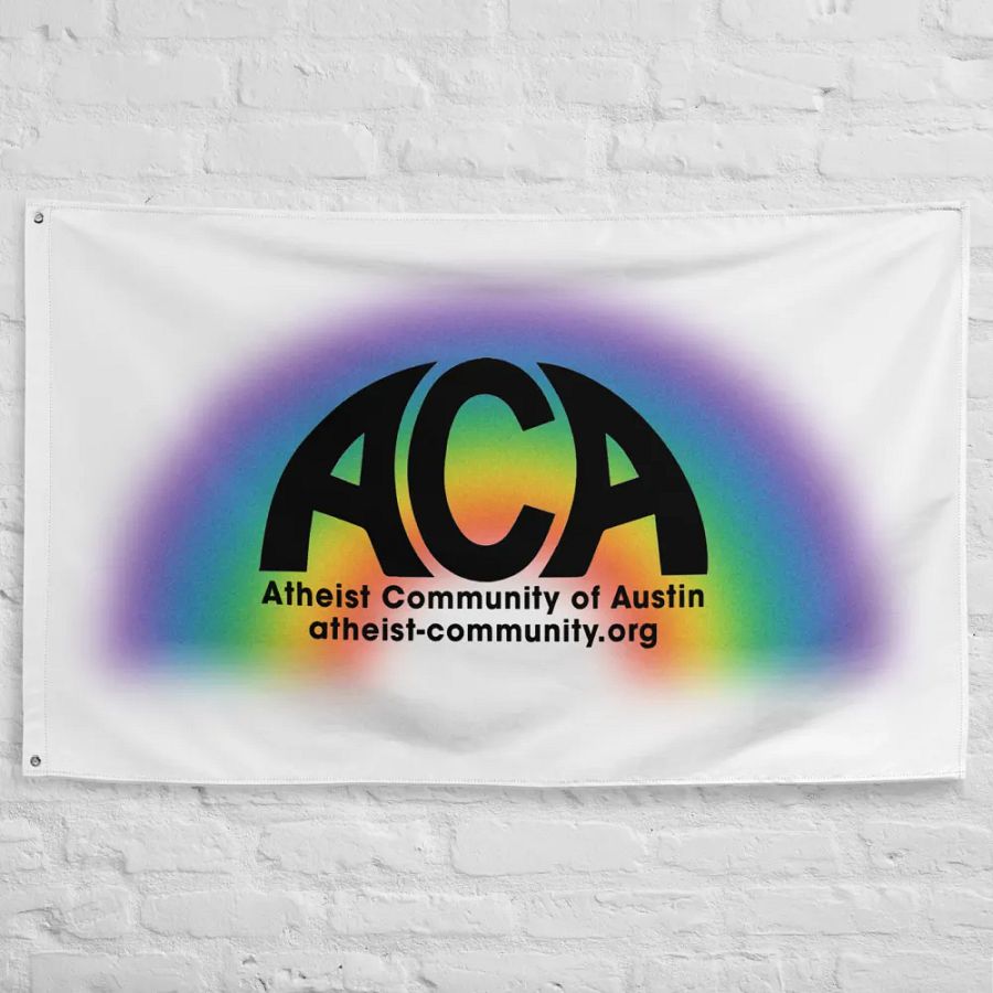 The Atheist Community of Austin Flag product image (10)