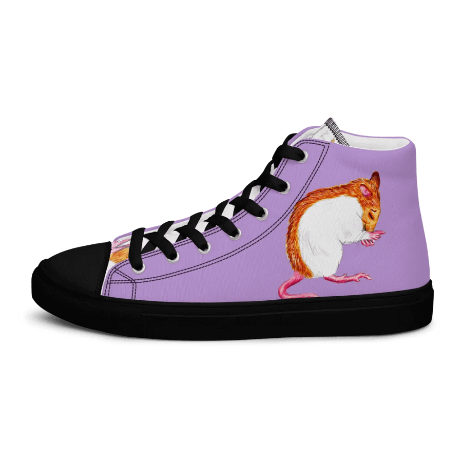 Laughing rat High top canvas shoes (womens) product image (6)