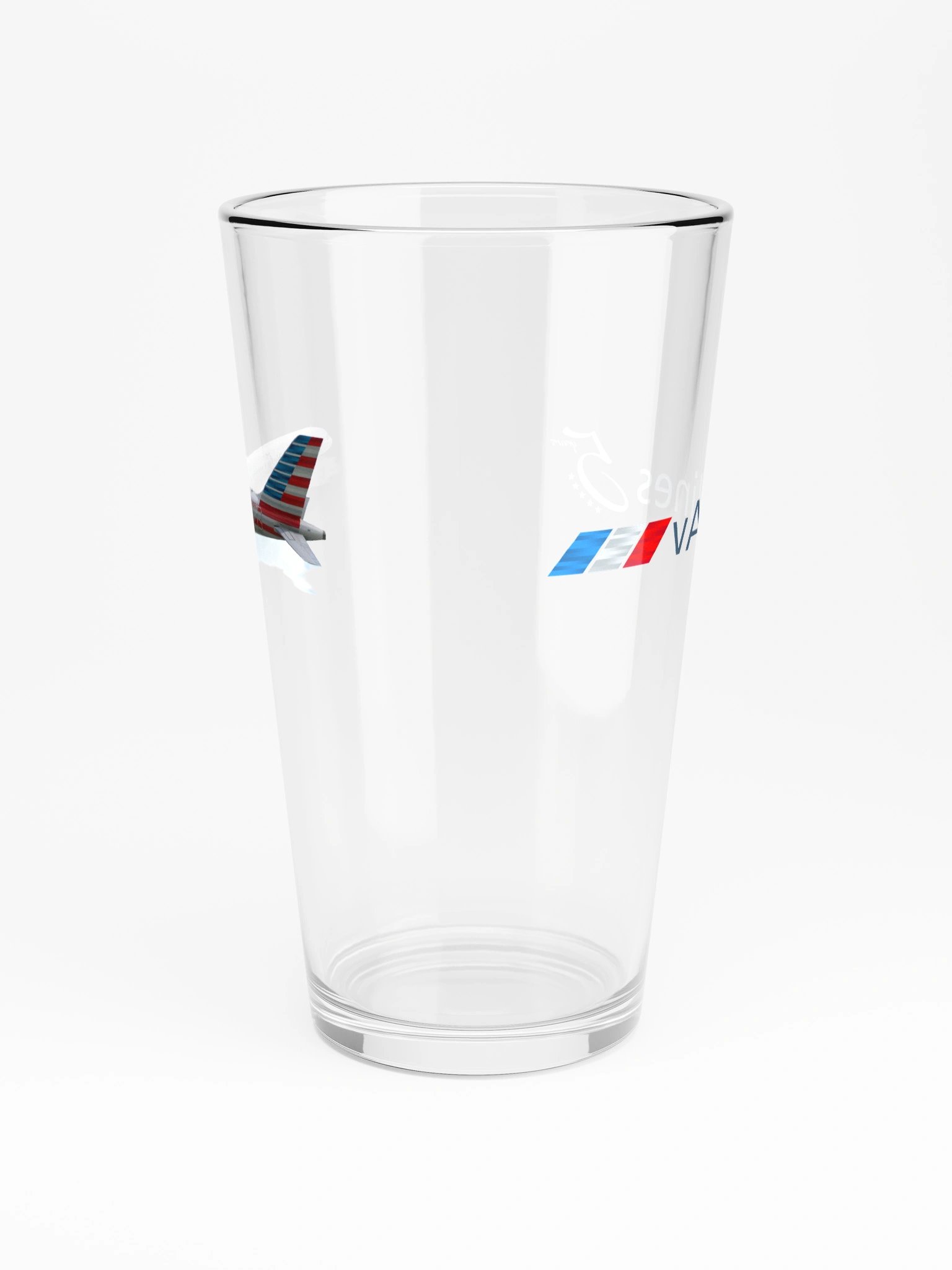 A321 5 Year Watercolor Pint Glass product image (3)
