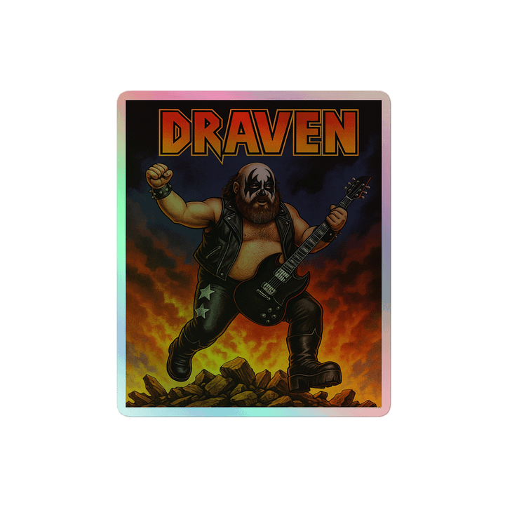 Draven "Kiss" Holosticker product image (2)