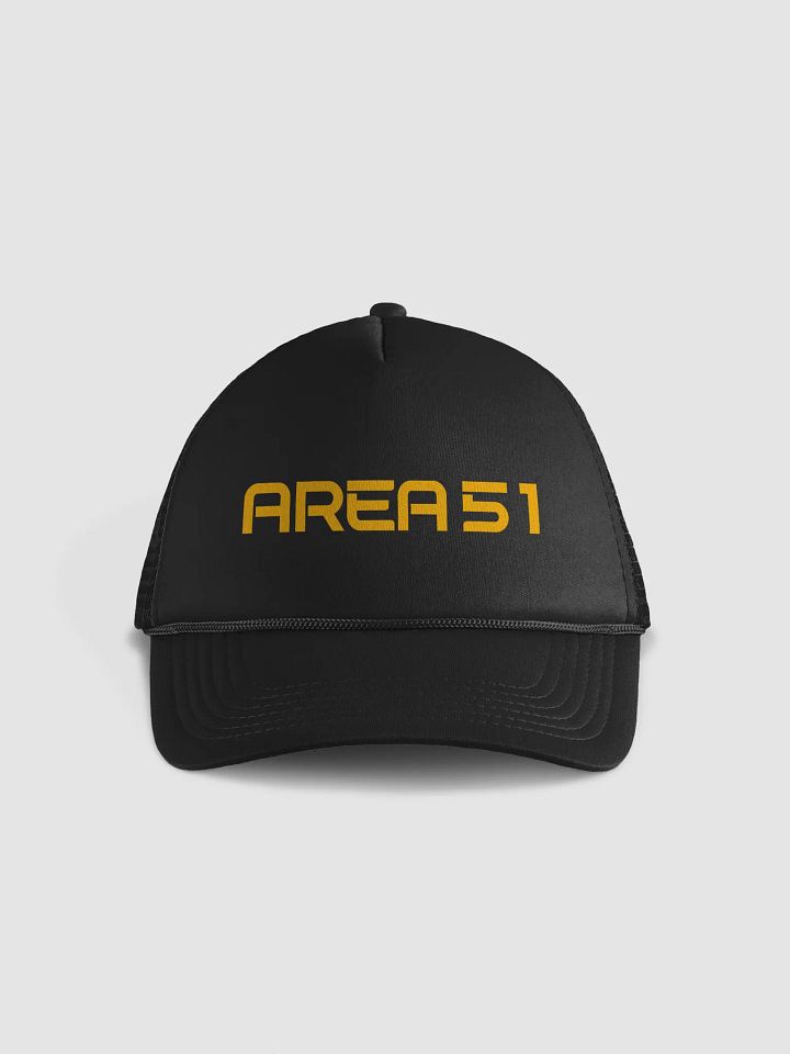 Futuristic AREA 51 Foam Trucker Hat product image (1)