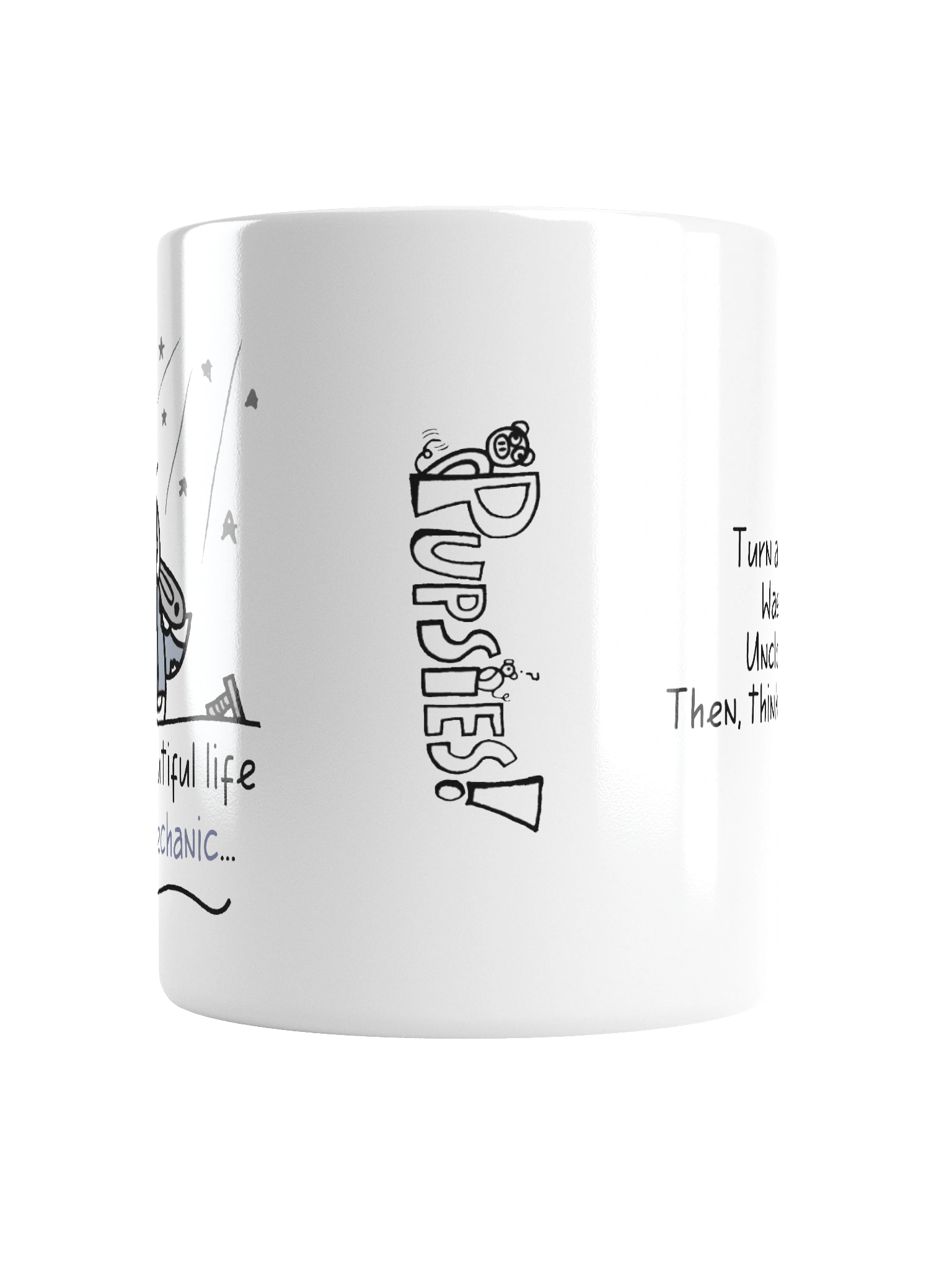 'The Beautiful Life of a Mechanic' Pupsies! Mug product image (16)