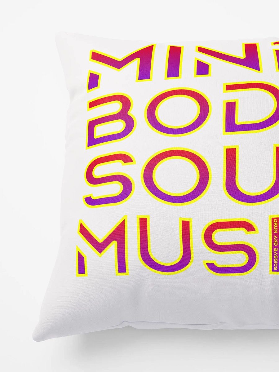 Mind Body Soul Music ELEPHANT Pillow product image (3)