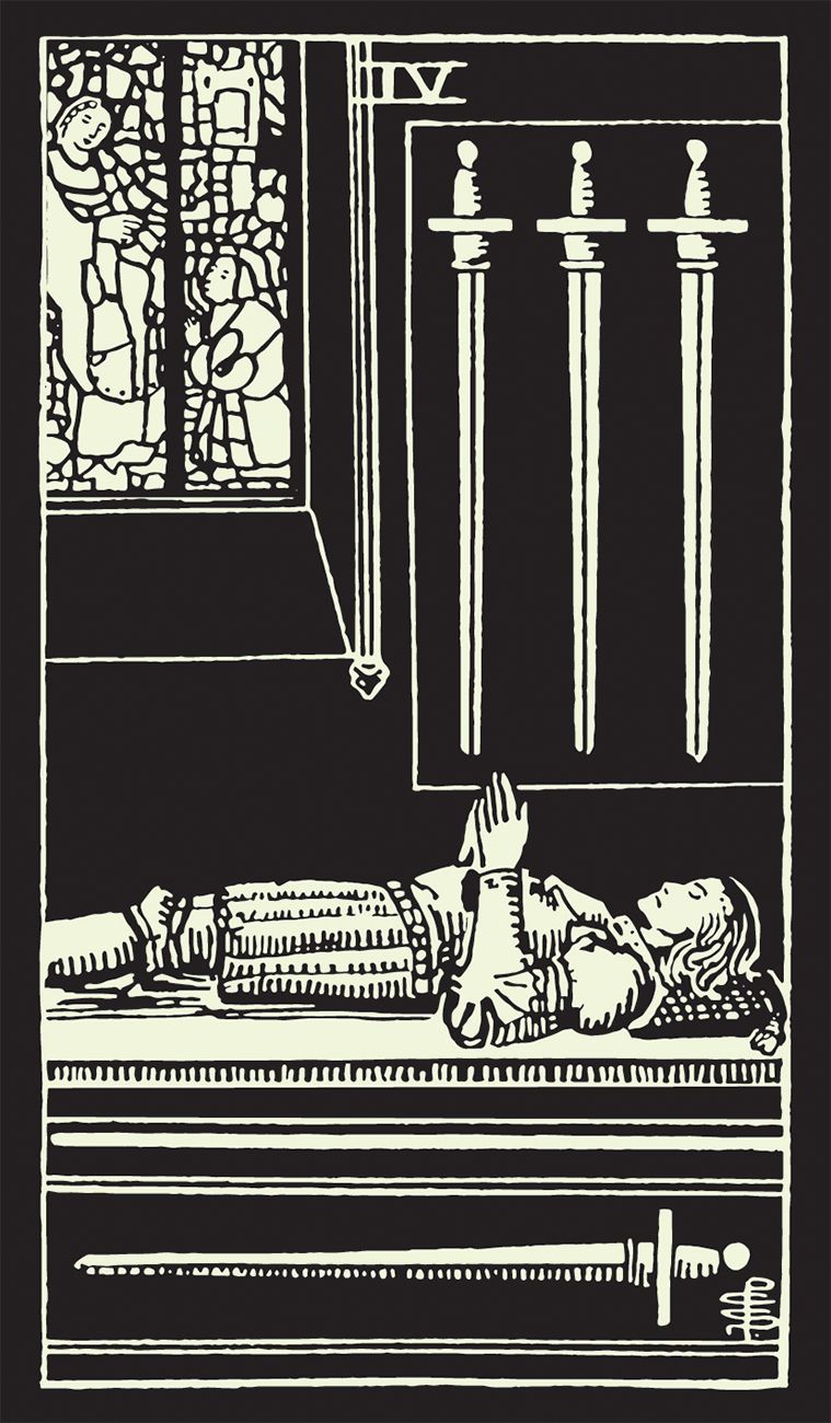 The Glow in The Dark Tarot Deck aka "The Goth Deck" product image (5)