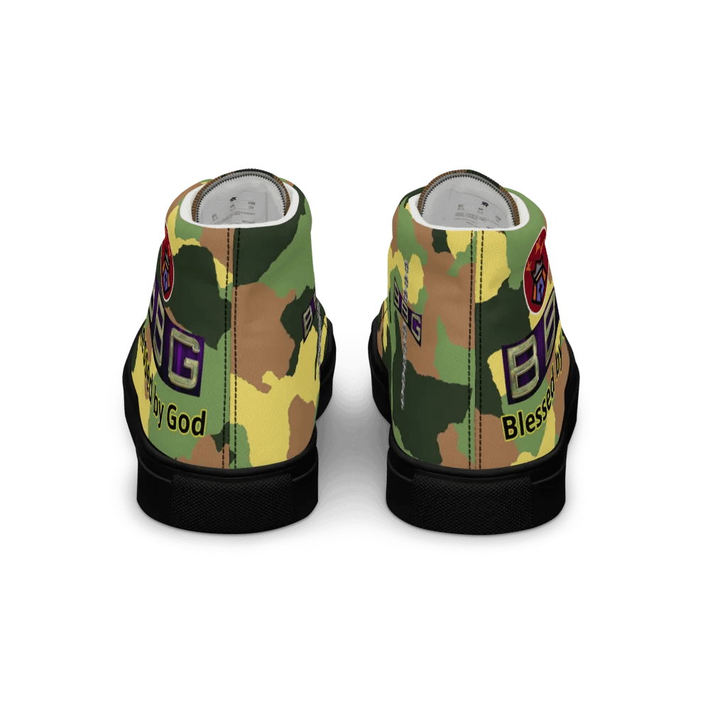 Camouflage BBG High Tops - Black Soles product image (5)