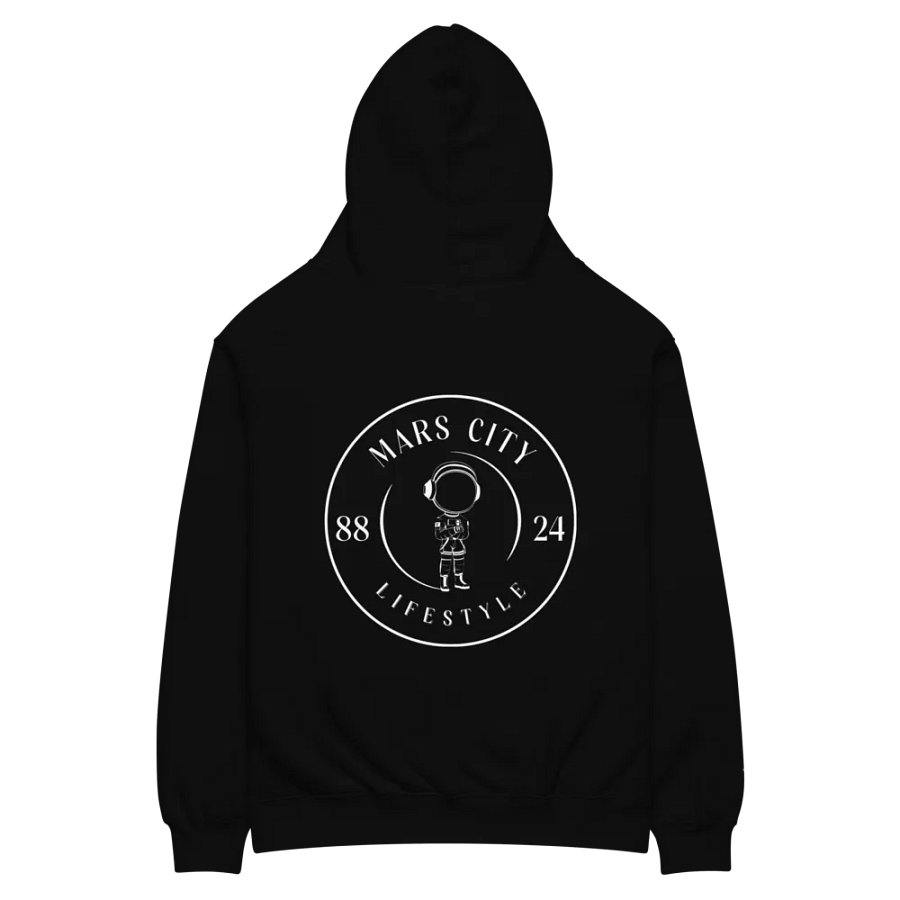 MARS CITY FASHION WHITE LIMITED EDTION LOGO FRONT WITH LARGE MARS CITY 8824 LIFESTYLE ASTRONAUT CIRCLE LOGO BACK product image (4)