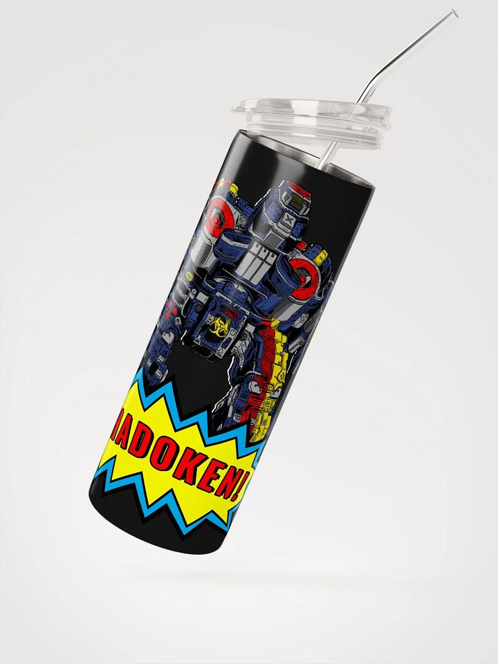 Chadoken! Stainless Steel Tumbler with Straw product image (2)