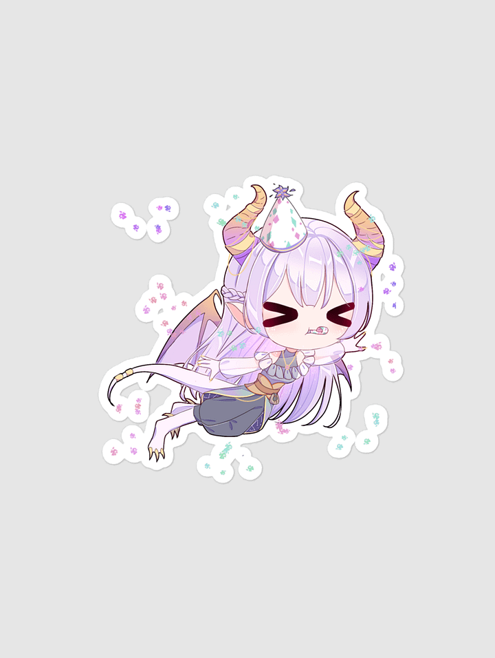 Chibi Angora Sticker (Birthday Version 2) product image (1)