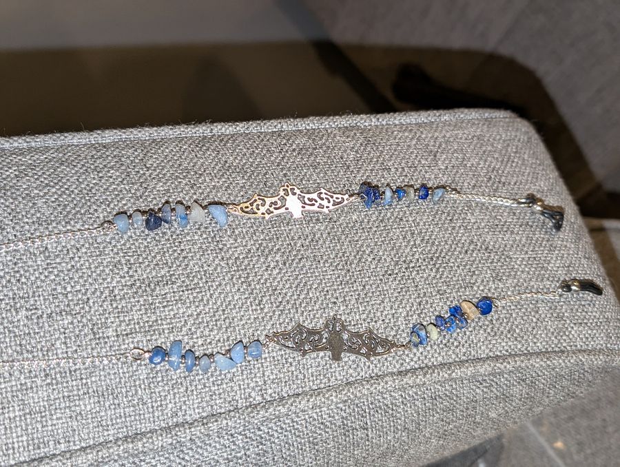 Blue Themed Bat Glasses Chains! product image (1)