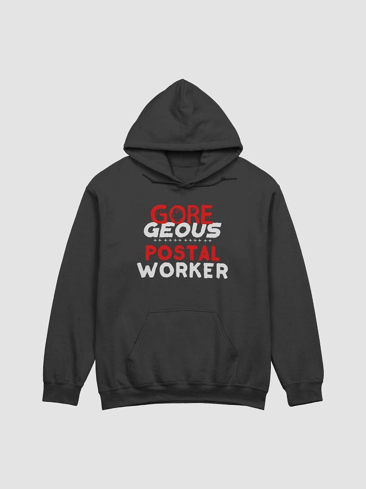 Gore-Geous hoodie postal worker halloween product image (2)