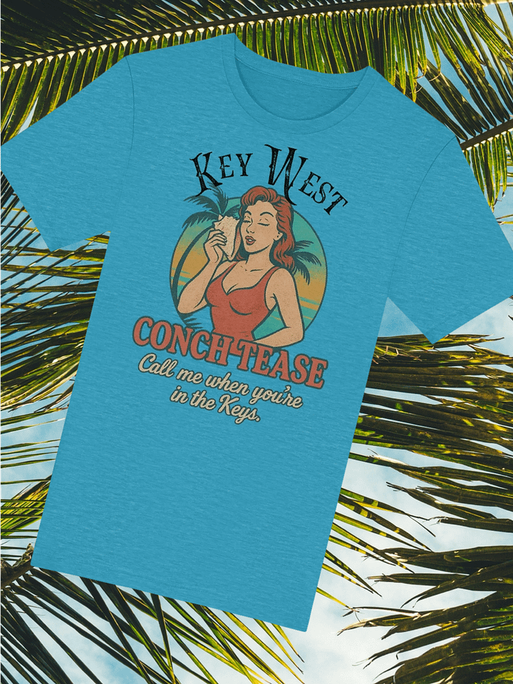 Key West Conch Tease Ultra-Soft Tee product image (1)