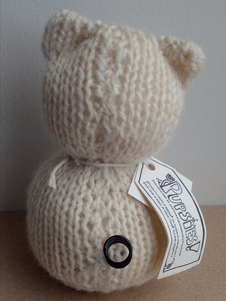 100% Wool 15cm Stuffed Pupsie - Pupsies! product image (2)