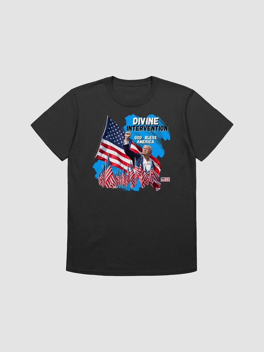 Trump shooting tee Divine Intervention iconic Trump design to wear and keep product image (4)