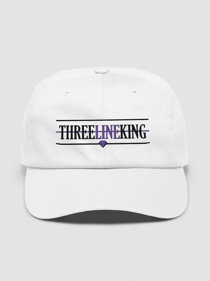 "Three Line King" Embroidered Baseball Cap product image (41)