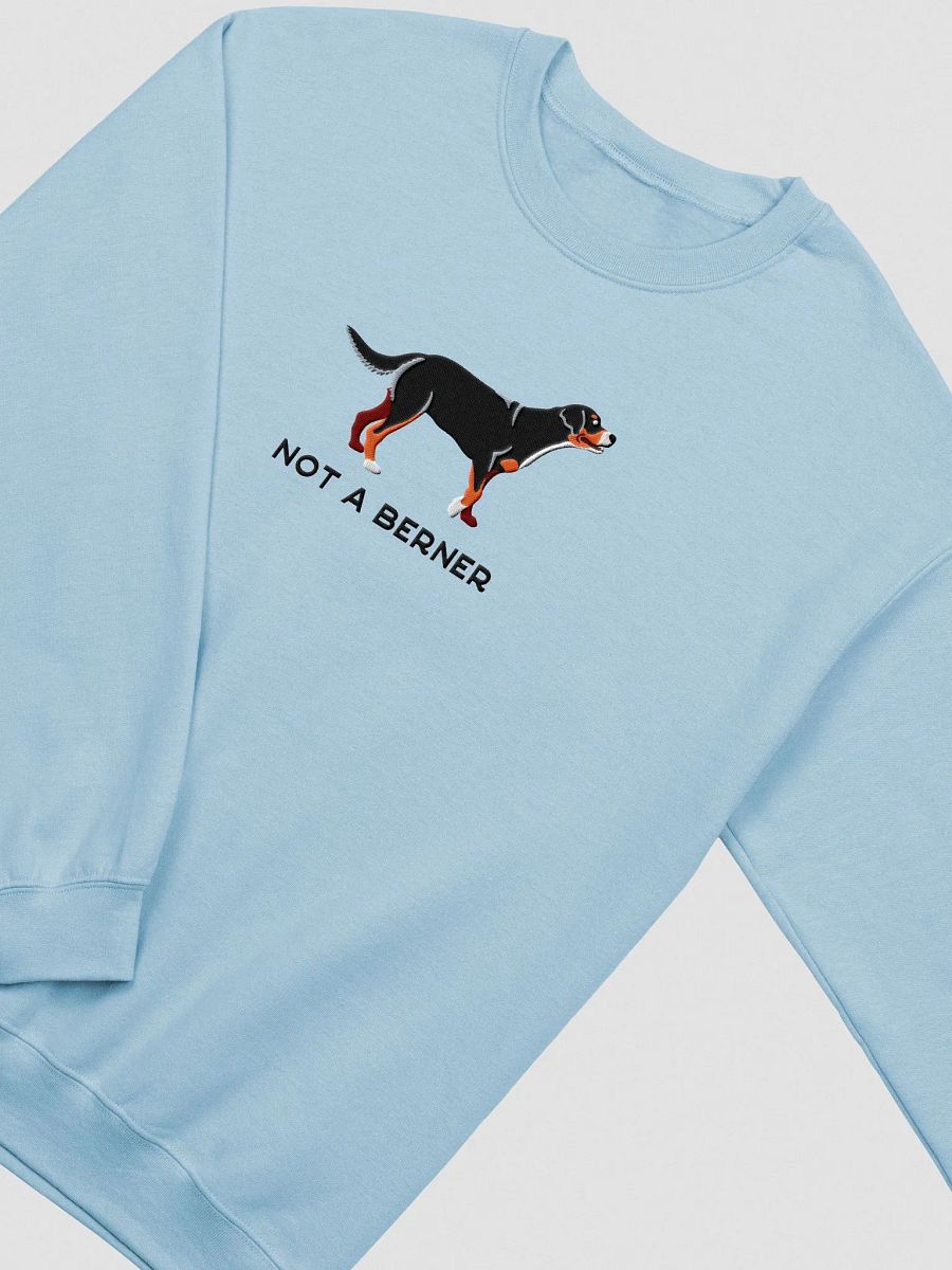 Not a Berner Sweatshirt (Embroidered) of a Greater Swiss Mountain Dog product image (6)