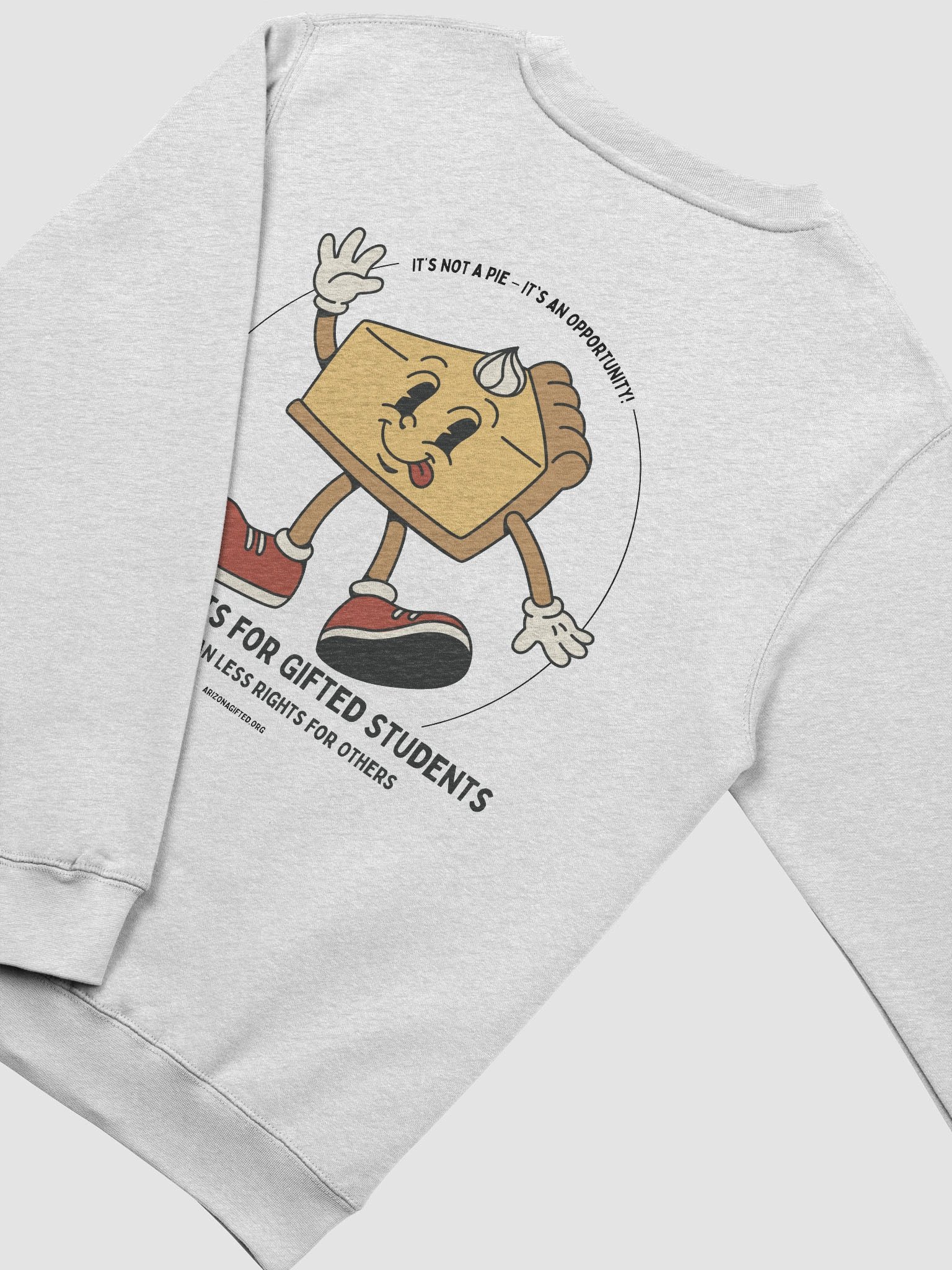 'Slice of the Pie' Advocacy Sweatshirt (Light) product image (4)