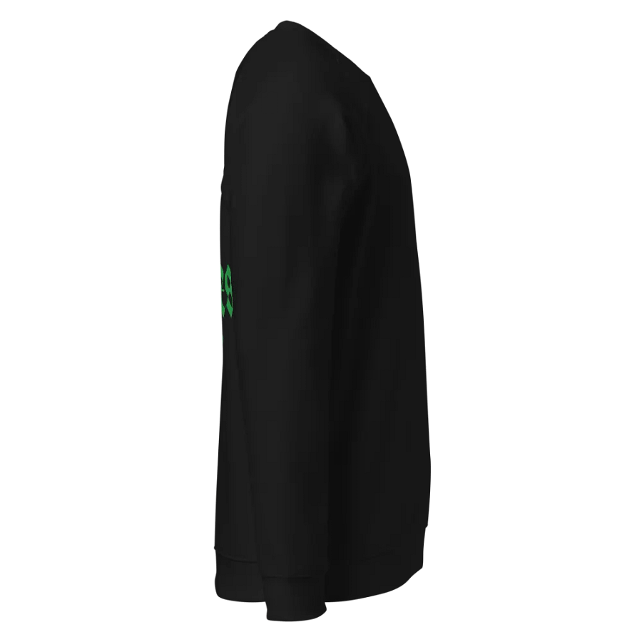 Green Pisces Circle Unisex Organic Sweatshirt product image (15)