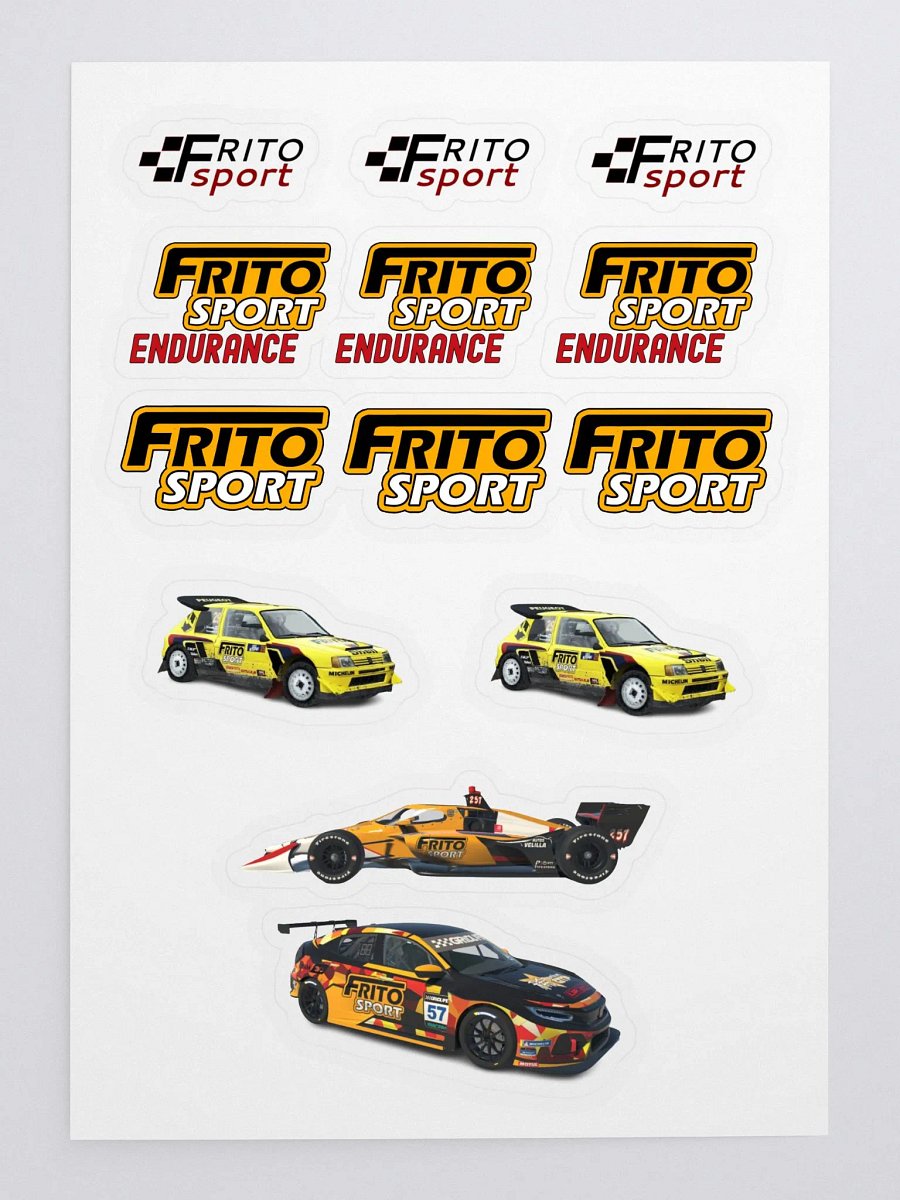 Fritosport Team V2 sticker sheet product image (3)