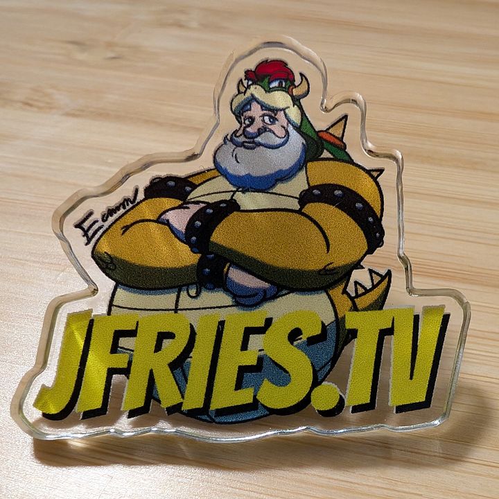 JFries.TV Logo TwitchCon 2024 Pin product image (1)