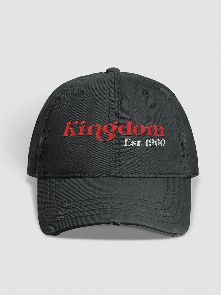 Kingdom Est. 1960 Distressed Dad Hat product image (1)