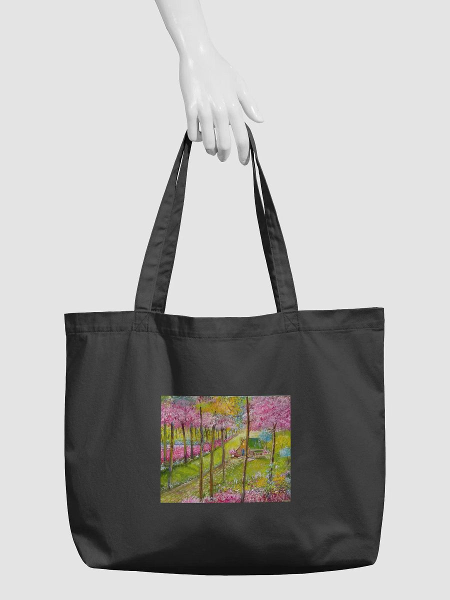 Blossom Retreat Organic Tote Bag product image (3)