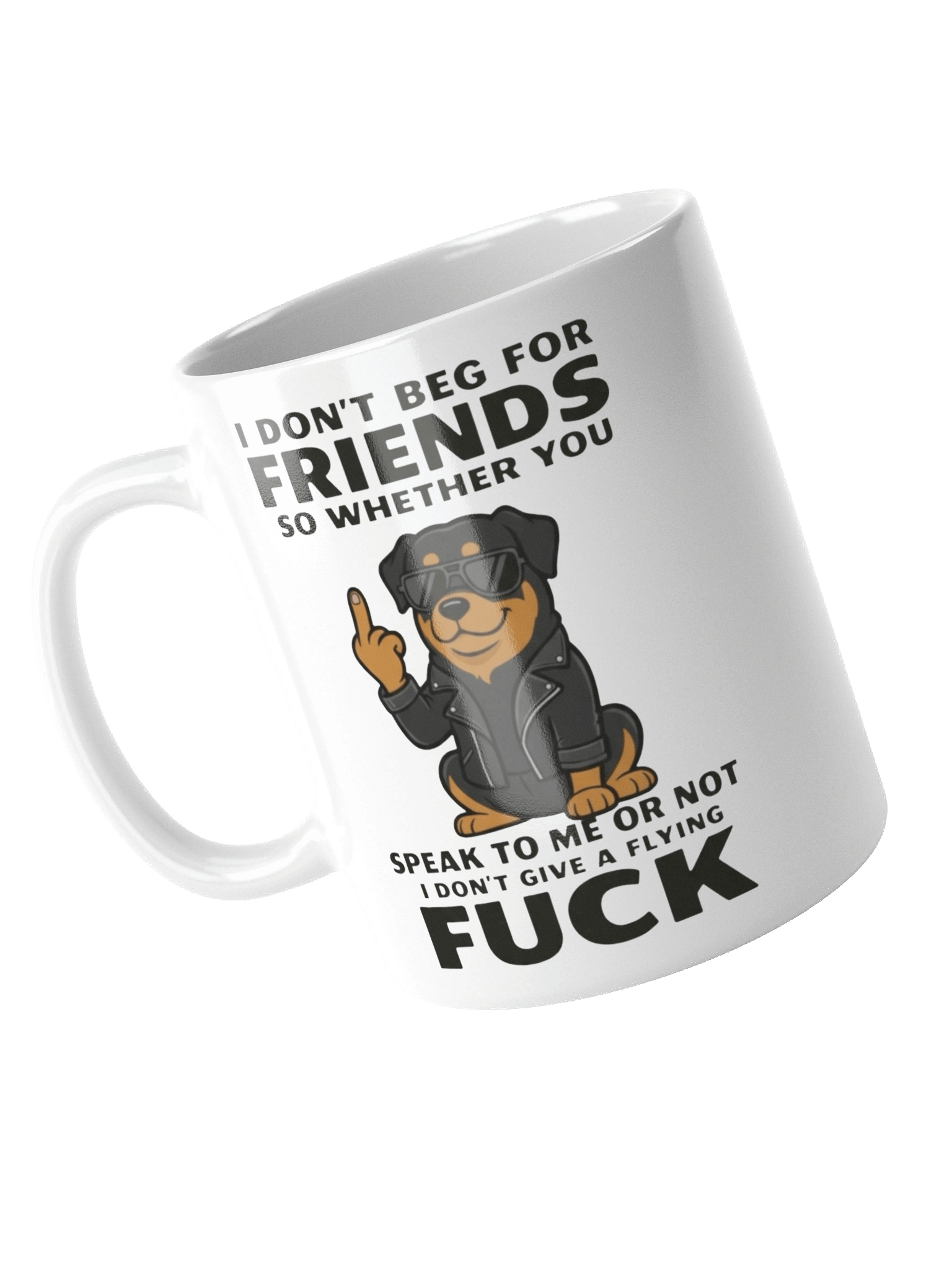 Rottweiler Speak to me or not - Mug product image (12)