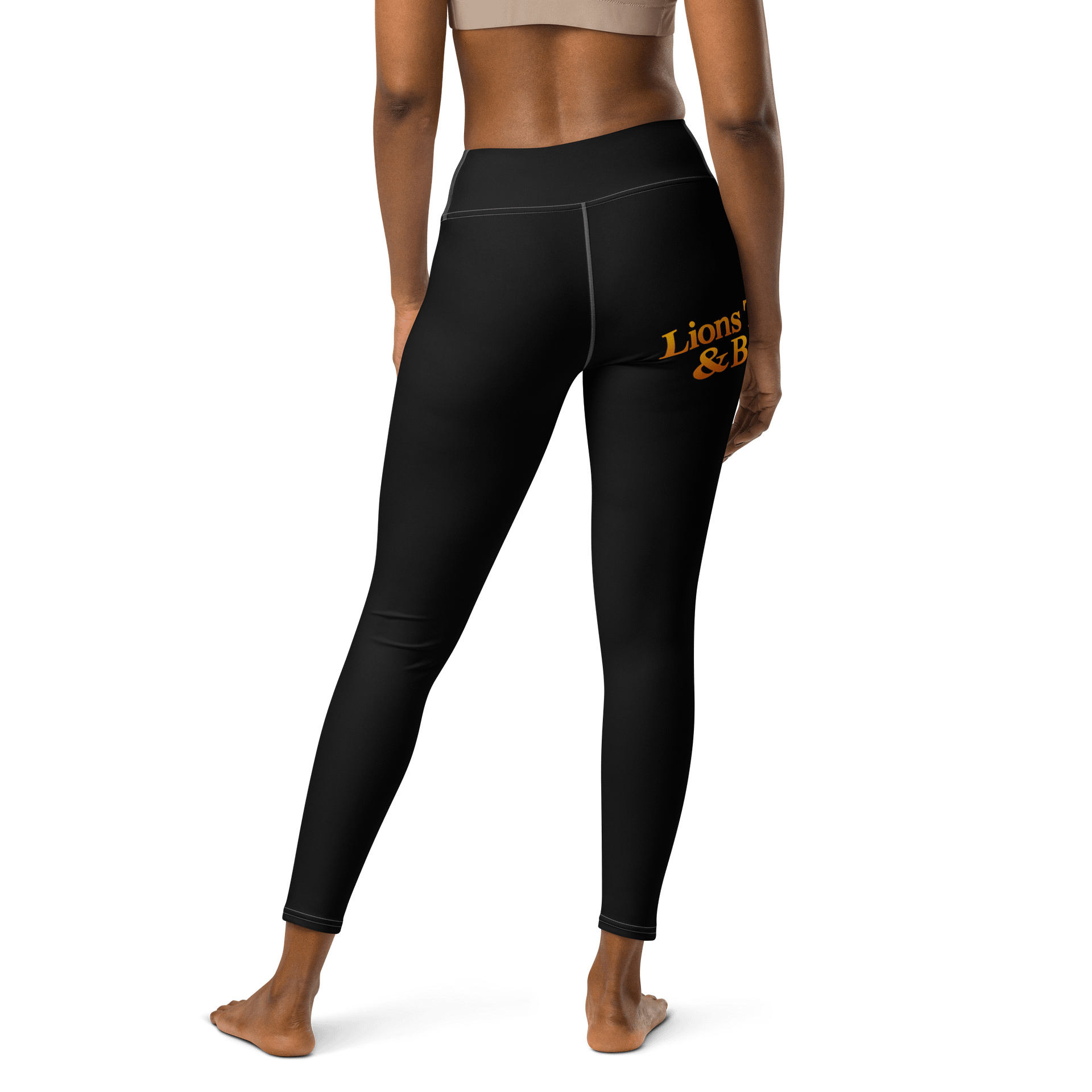 Lions Tigers & Bears Yoga Pants (Black) product image (2)
