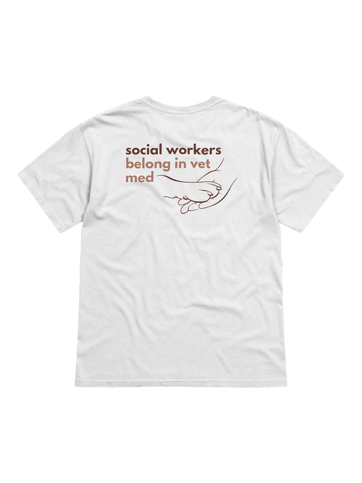 Vet Social Worker Belonging Unisex Tee product image (4)