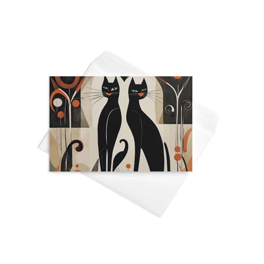 Black & Orange Love Cats product image (11)