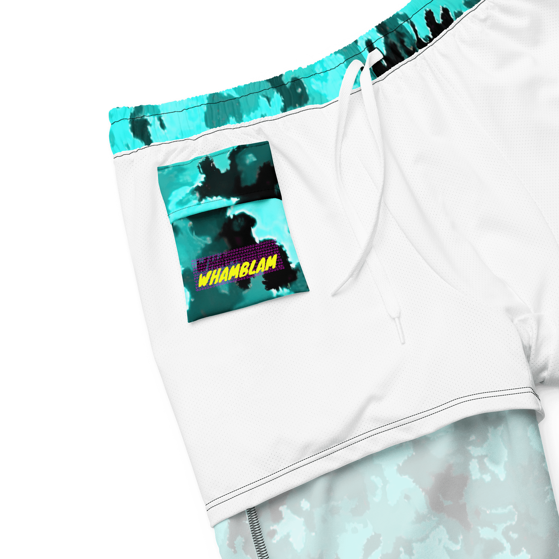 Oceanic Teal Swim Trunks product image (8)