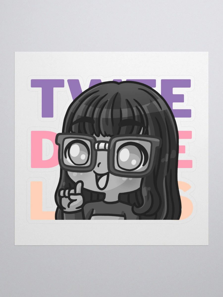 TweedleLiras Typography Sticker product image (1)