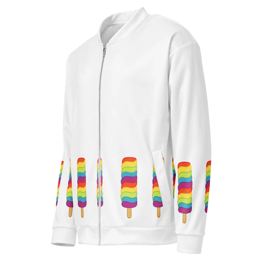 Rainbow Popsicle Dreams Bomber Jacket product image (6)