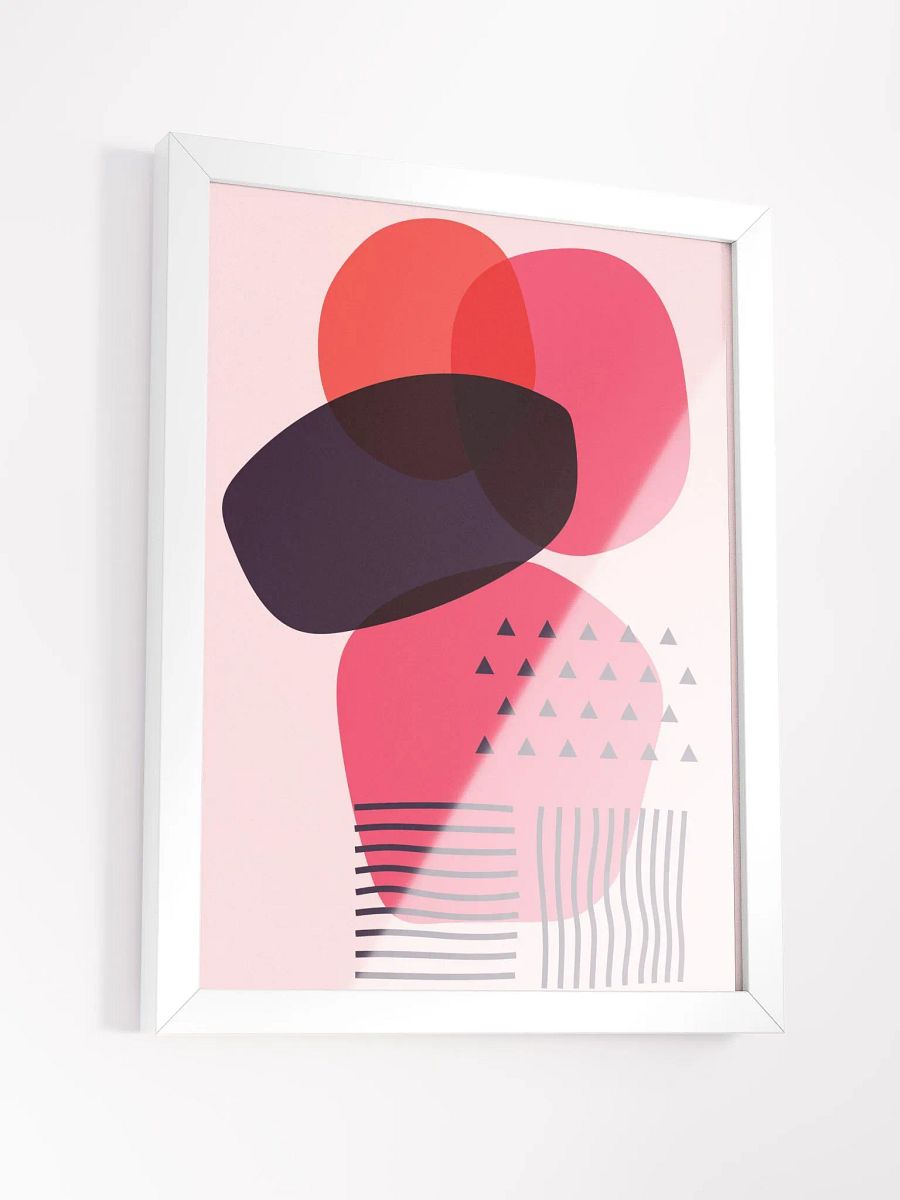 Vibrant Abstract Fusion Framed Poster product image (29)