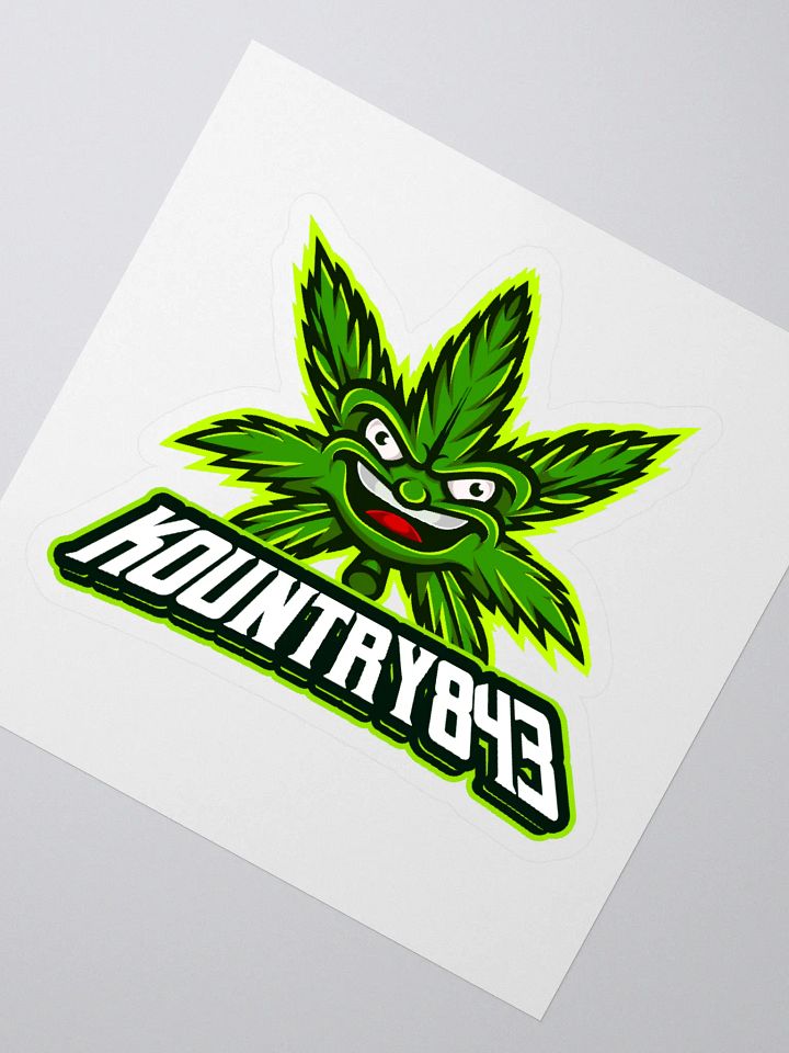 Kountry Cannabis Logo Sticker product image (2)
