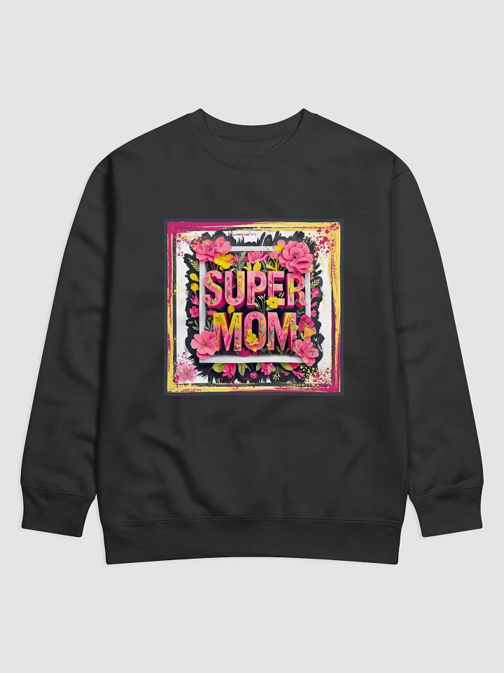 Super Mom Floral Sweatshirt product image (1)