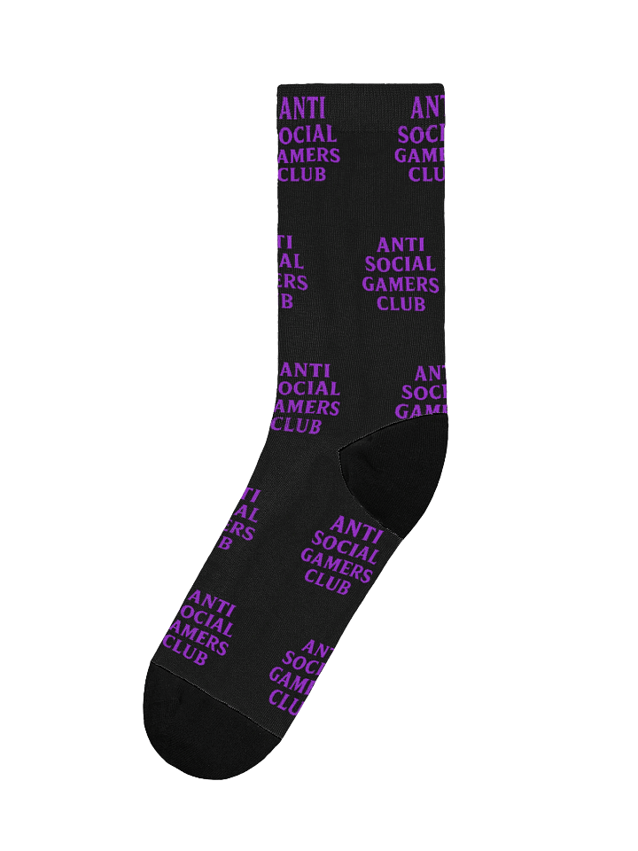 Anti Social Gamers Club Crew Socks product image (1)