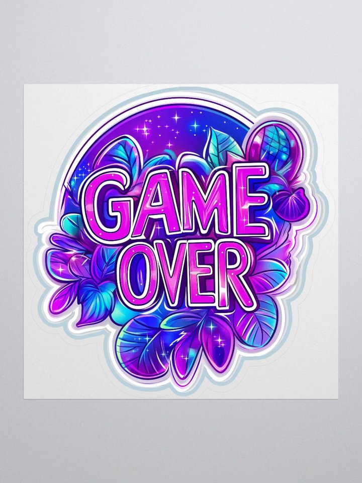Game Over Sticker product image (2)